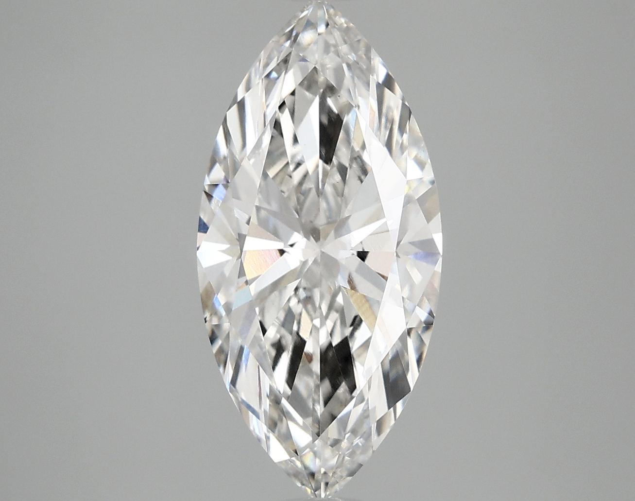 3.01 Carat Marquise Shaped Excellent Cut VS1 IGI Certified Lab Grown Diamond