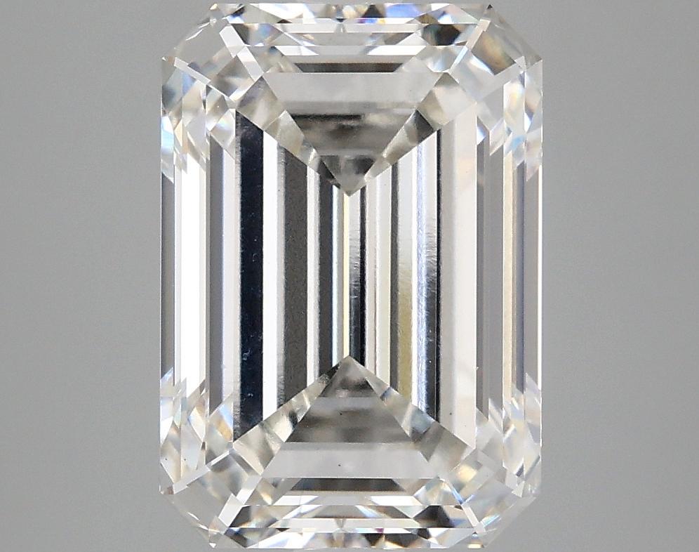 5.08 Carat Emerald Shaped Ideal Cut VS1 IGI Certified Lab Grown Diamond