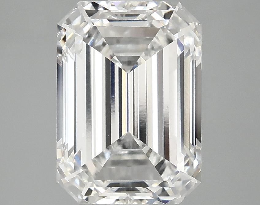 3.09 Carat Emerald Shaped Ideal Cut VS1 IGI Certified Lab Grown Diamond