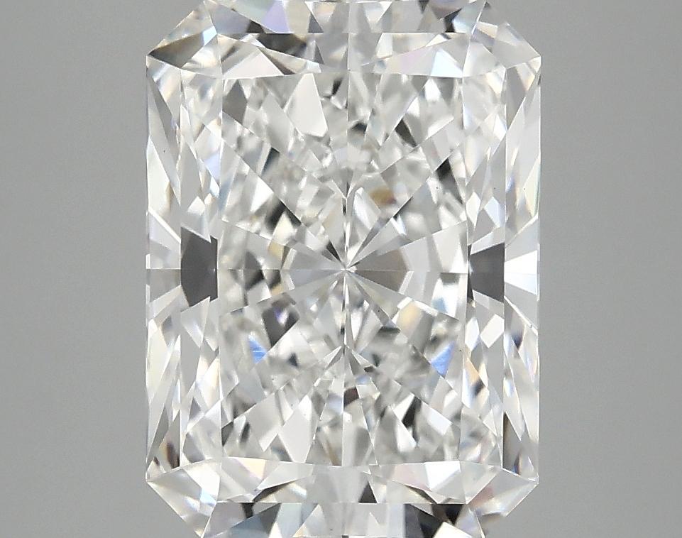 4.19 Carat Radiant Shaped Excellent Cut VVS2 IGI Certified Lab Grown Diamond