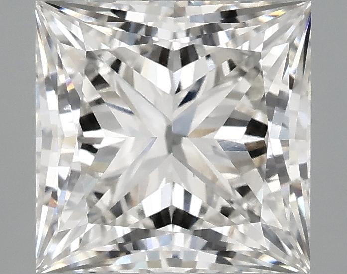 3.03 Carat Princess Shaped Ideal Cut VVS2 IGI Certified Lab Grown Diamond