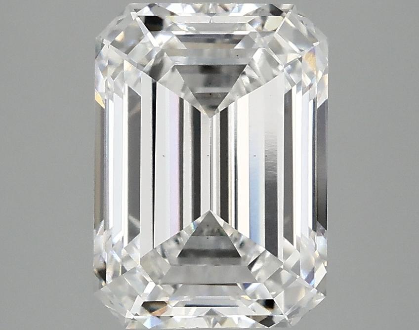 3.09 Carat Emerald Shaped Excellent Cut VS1 IGI Certified Lab Grown Diamond