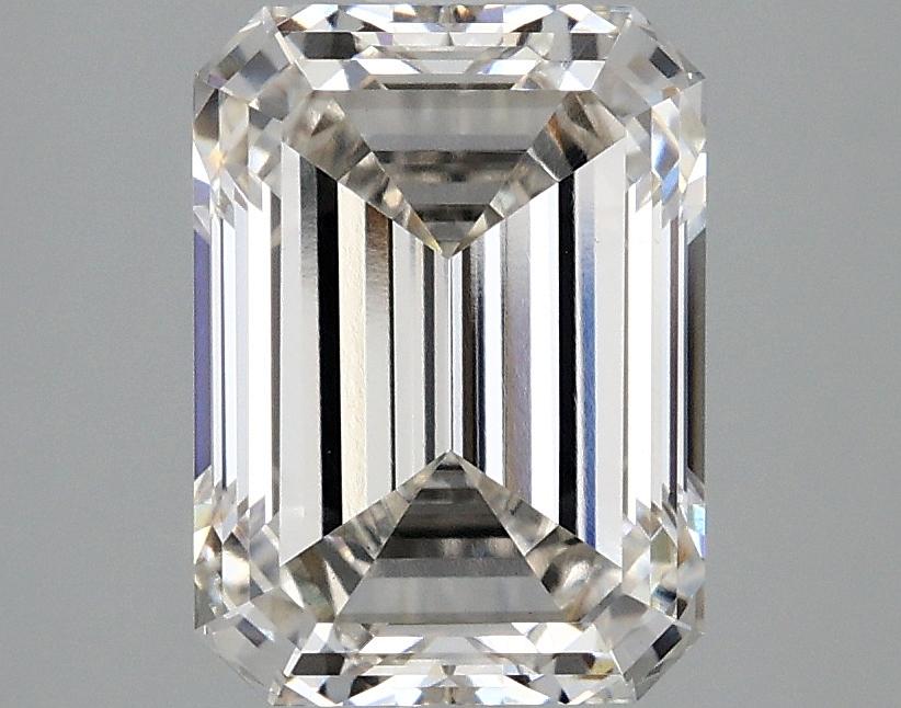 3.06 Carat Emerald Shaped Excellent Cut VVS2 IGI Certified Lab Grown Diamond