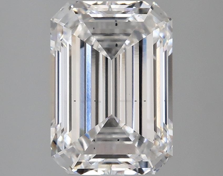 3.09 Carat Emerald Shaped Ideal Cut SI1 IGI Certified Lab Grown Diamond