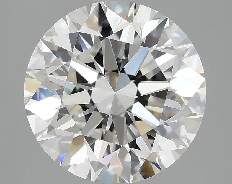 2.95 Carat Round Shaped Excellent Cut VVS2 IGI Certified Lab Grown Diamond