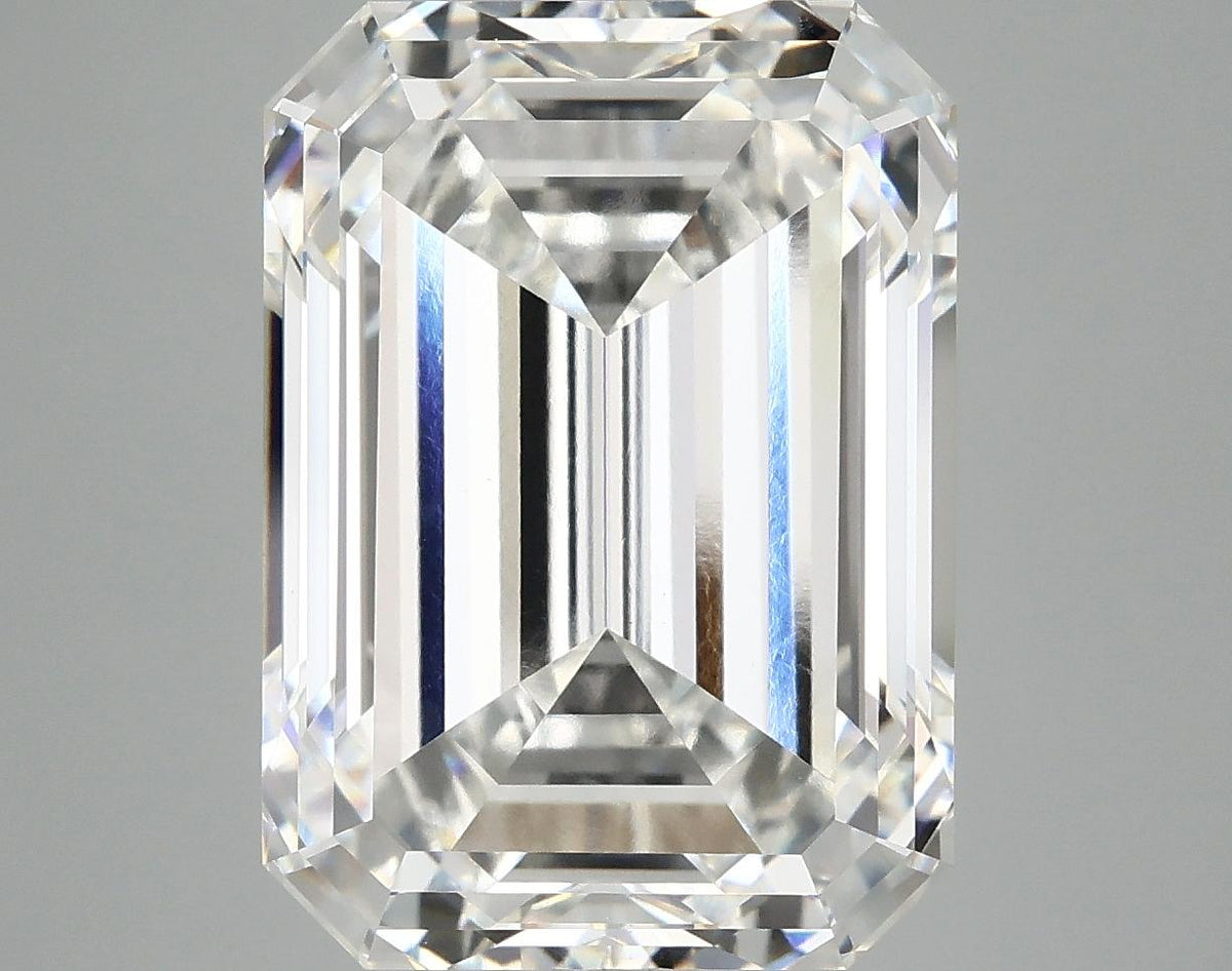 10.09 Carat Emerald Shaped Ideal Cut VVS2 IGI Certified Lab Grown Diamond