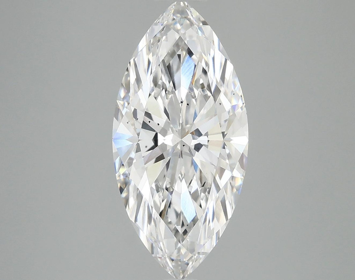 3.03 Carat Marquise Shaped Excellent Cut SI1 IGI Certified Lab Grown Diamond