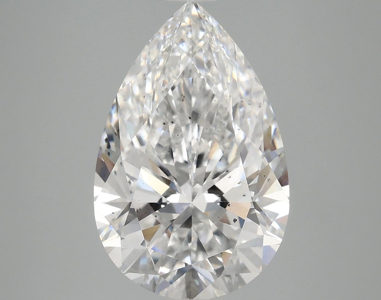 5.01 Carat Pear Shaped Excellent Cut SI1 IGI Certified Lab Grown Diamond