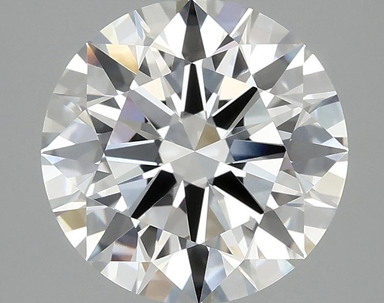 3.04 Carat Round Shaped Ideal Cut VVS2 IGI Certified Lab Grown Diamond