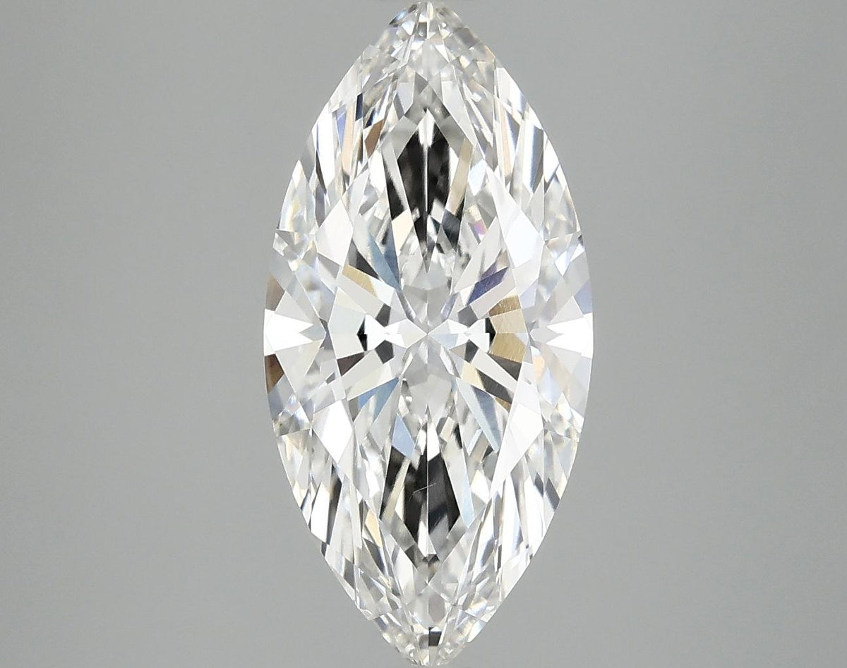 3.0 Carat Marquise Shaped Excellent Cut VVS2 IGI Certified Lab Grown Diamond