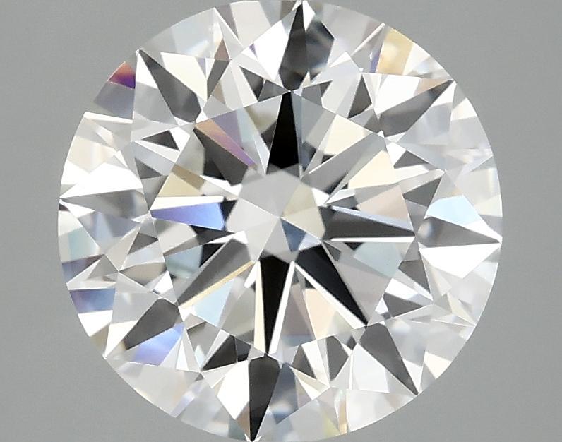 3.09 Carat Round Shaped Ideal Cut VVS2 IGI Certified Lab Grown Diamond