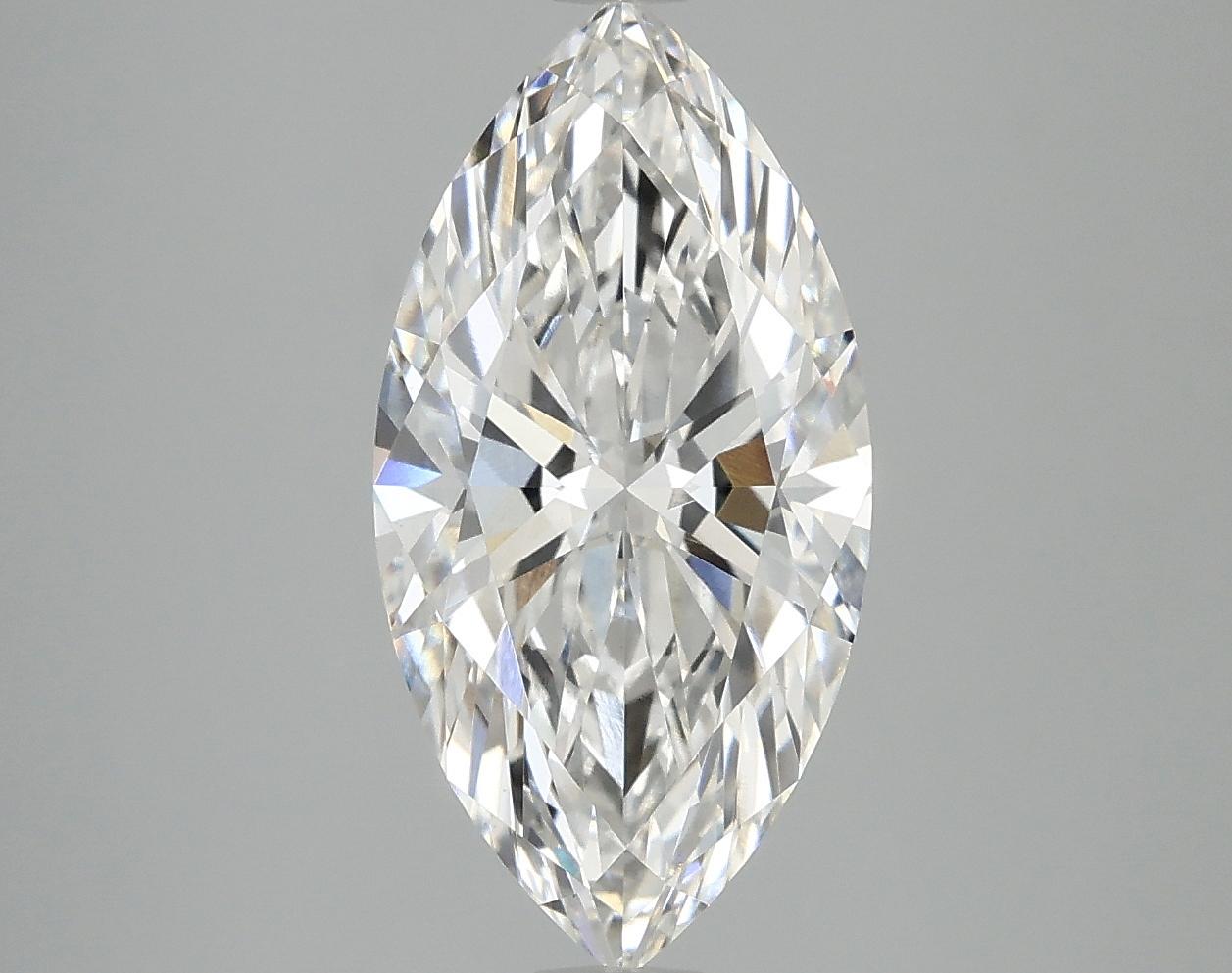 3.07 Carat Marquise Shaped Ideal Cut VS1 IGI Certified Lab Grown Diamond