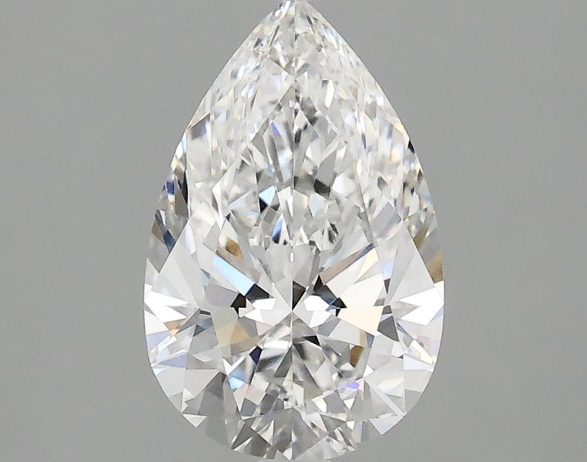 1.54 Carat Pear Shaped Ideal Cut VVS2 IGI Certified Lab Grown Diamond