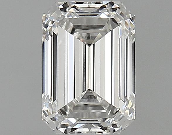 0.97 Carat Emerald Shaped Ideal Cut VVS2 IGI Certified Lab Grown Diamond