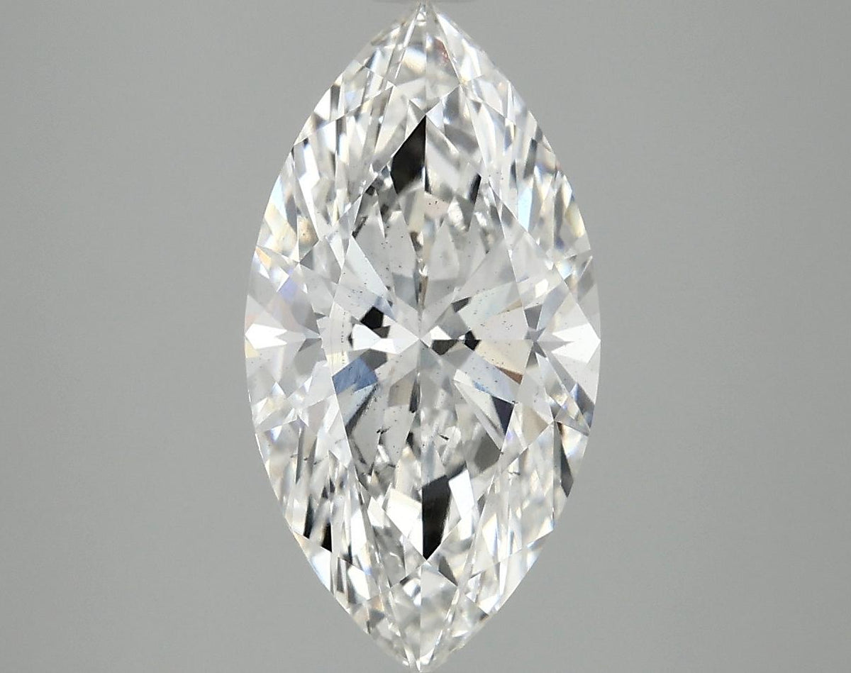3.07 Carat Marquise Shaped Excellent Cut SI1 IGI Certified Lab Grown Diamond