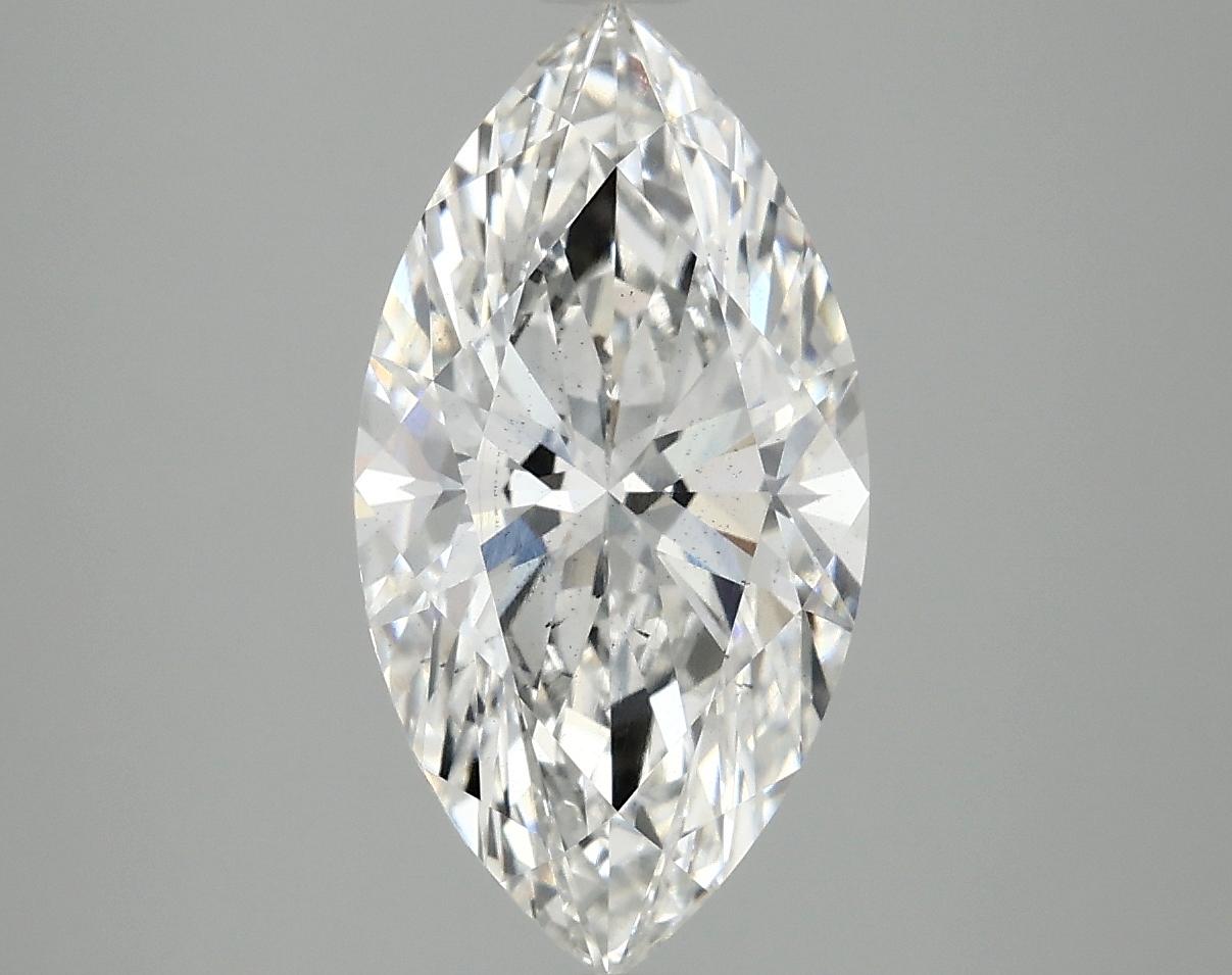 3.07 Carat Marquise Shaped Excellent Cut SI1 IGI Certified Lab Grown Diamond