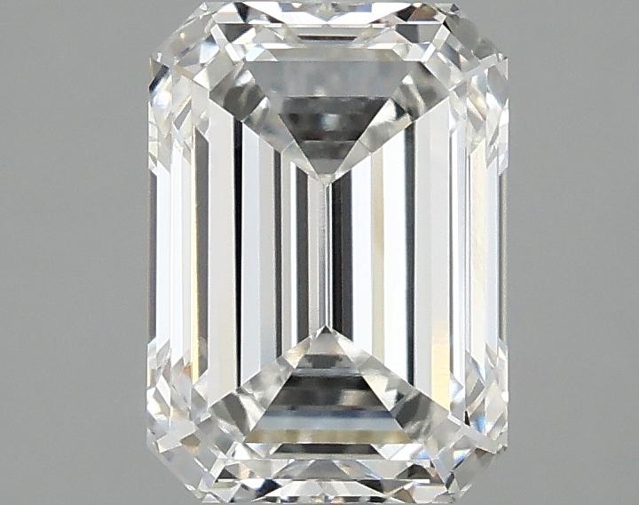 2.07 Carat Emerald Shaped Excellent Cut VVS2 IGI Certified Lab Grown Diamond