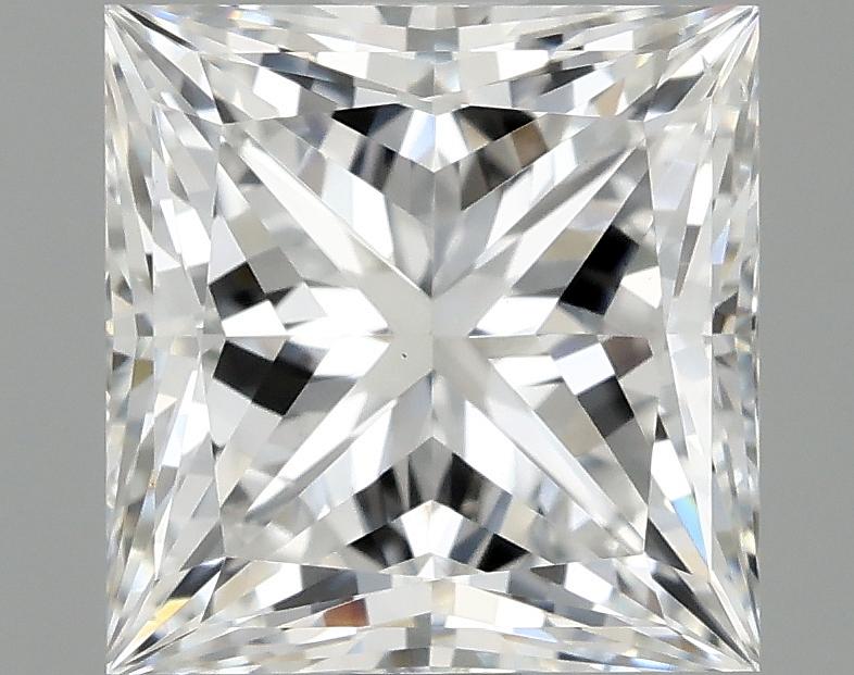 2.02 Carat Princess Shaped Ideal Cut VS2 IGI Certified Lab Grown Diamond