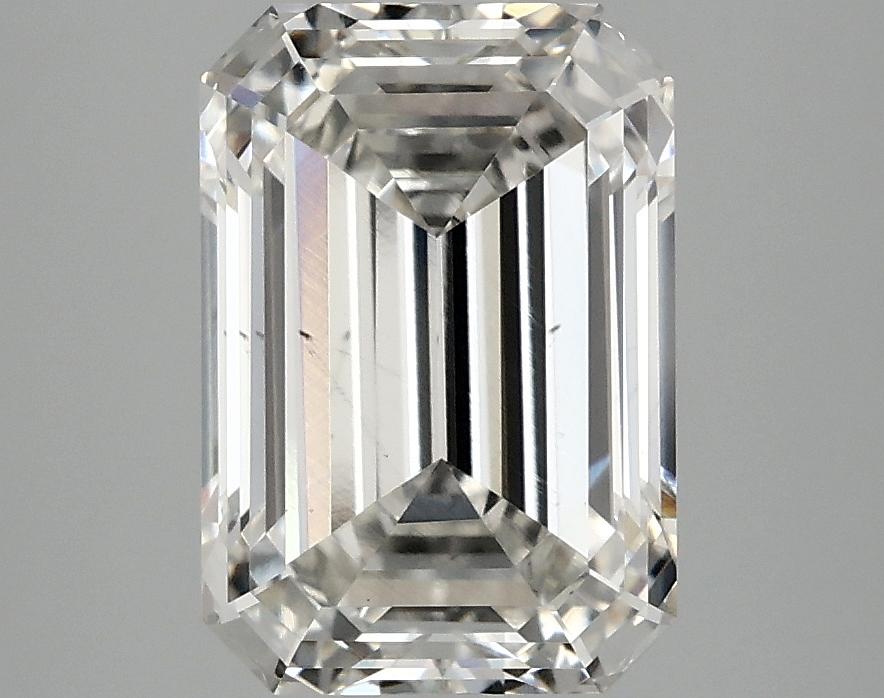 3.43 Carat Emerald Shaped Ideal Cut VS2 IGI Certified Lab Grown Diamond