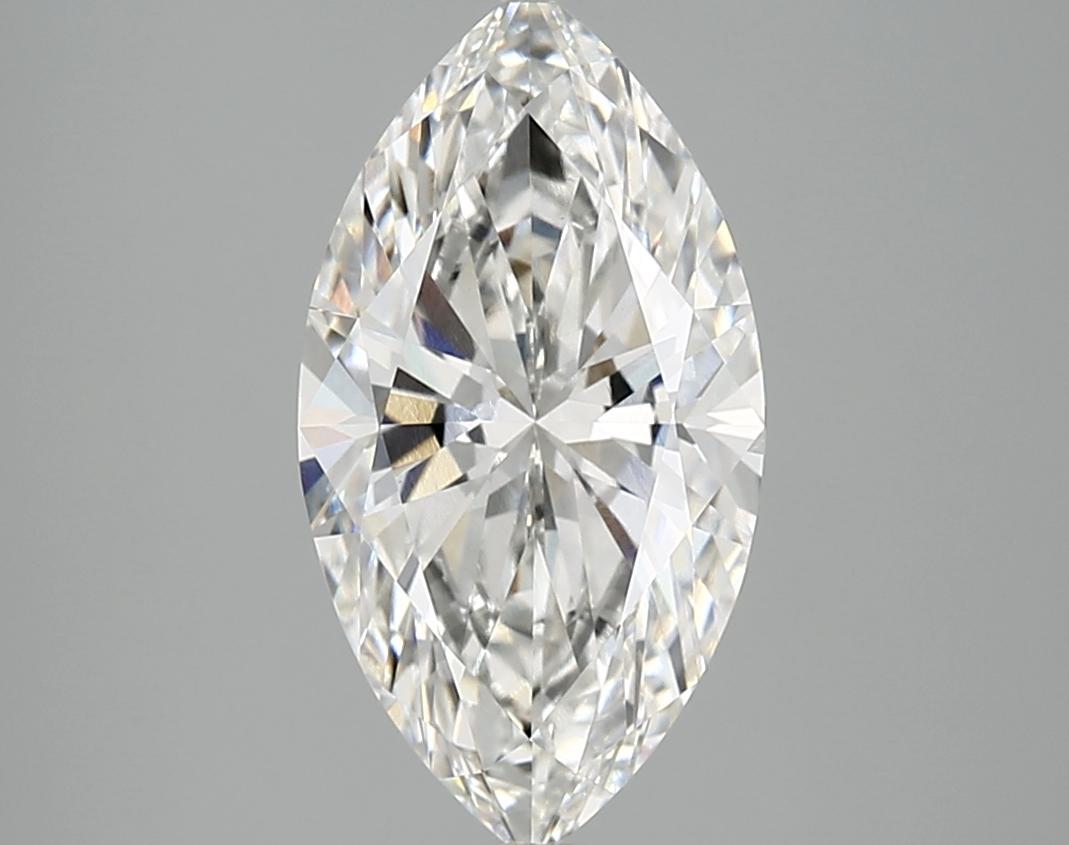 3.07 Carat Marquise Shaped Excellent Cut VVS2 IGI Certified Lab Grown Diamond