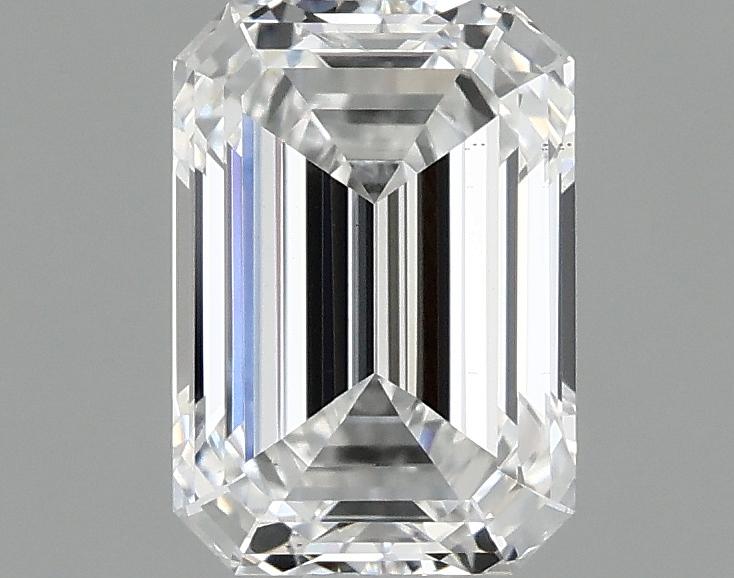 1.06 Carat Emerald Shaped Ideal Cut VS2 IGI Certified Lab Grown Diamond
