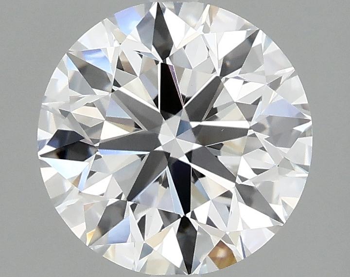 2.37 Carat Round Shaped Excellent Cut VVS2 IGI Certified Lab Grown Diamond