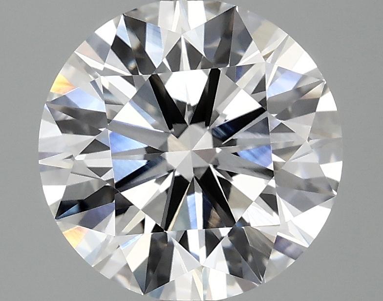 3.04 Carat Round Shaped Ideal Cut VVS2 IGI Certified Lab Grown Diamond