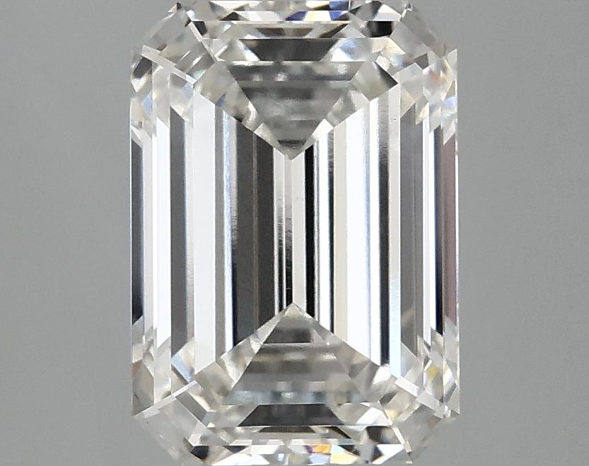 3.04 Carat Emerald Shaped Ideal Cut VS2 IGI Certified Lab Grown Diamond