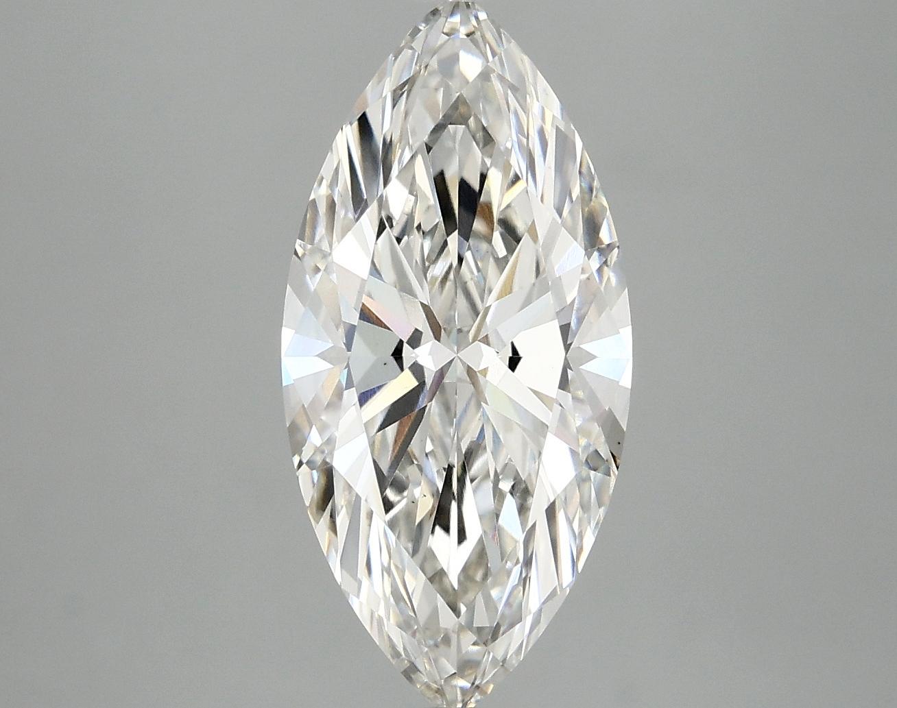 3.03 Carat Marquise Shaped Excellent Cut VS1 IGI Certified Lab Grown Diamond