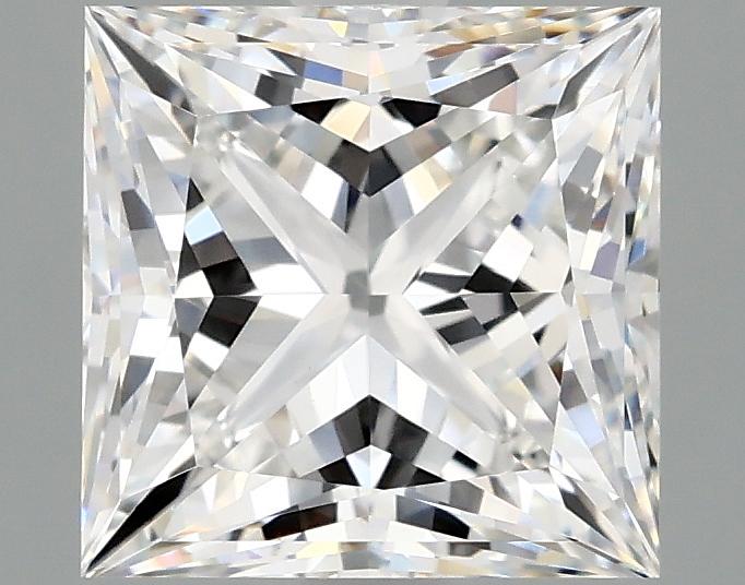 2.09 Carat Princess Shaped Ideal Cut VVS2 IGI Certified Lab Grown Diamond