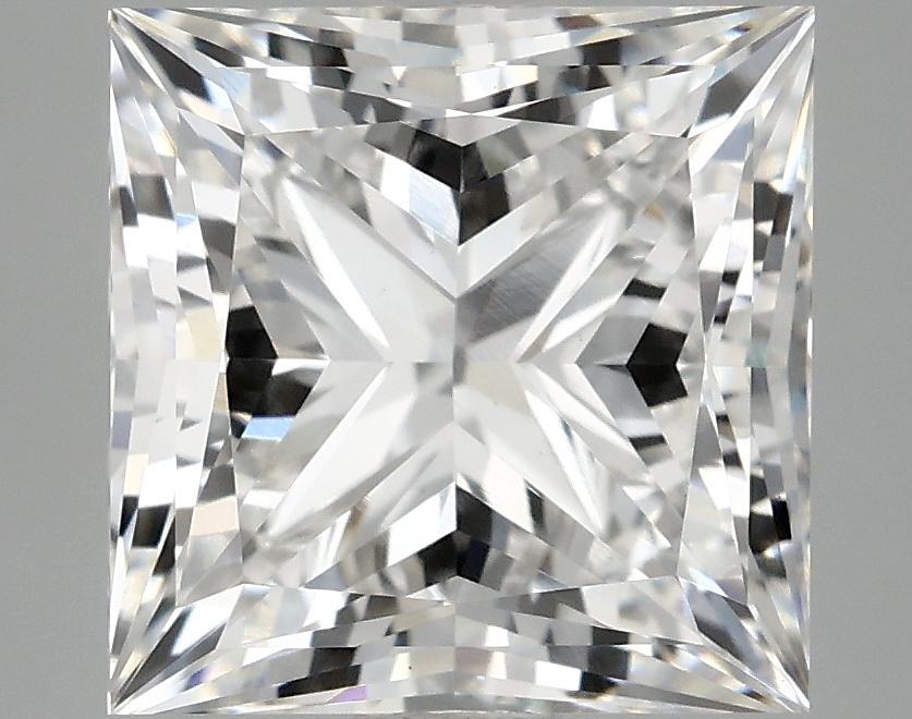 2.93 Carat Princess Shaped Ideal Cut VVS2 IGI Certified Lab Grown Diamond