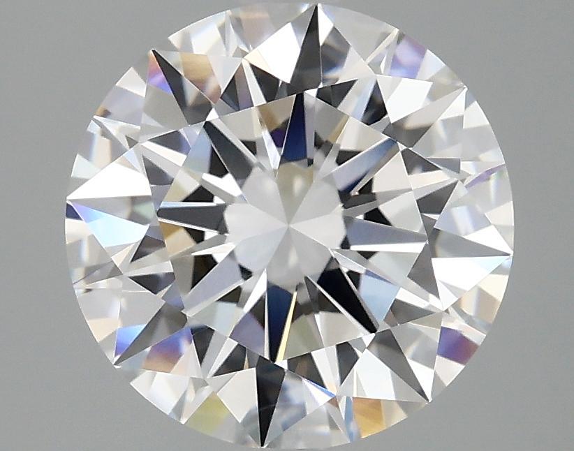 3.09 Carat Round Shaped Ideal Cut VVS2 IGI Certified Lab Grown Diamond