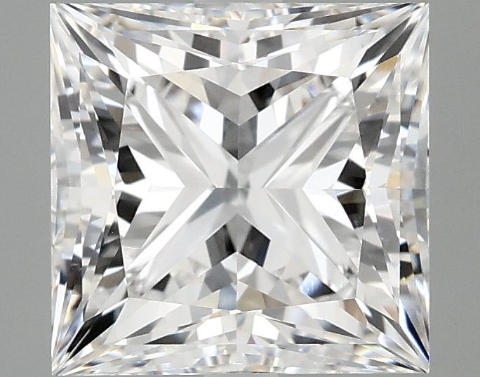 2.99 Carat Princess Shaped Ideal Cut VVS2 IGI Certified Lab Grown Diamond