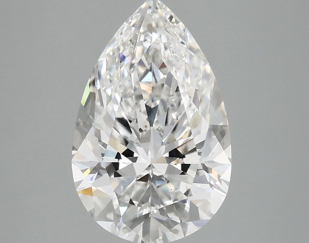 3.08 Carat Pear Shaped Ideal Cut VS1 IGI Certified Lab Grown Diamond