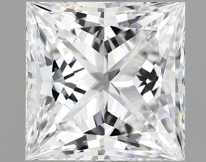 1.06 Carat Princess Shaped Ideal Cut VVS2 IGI Certified Lab Grown Diamond