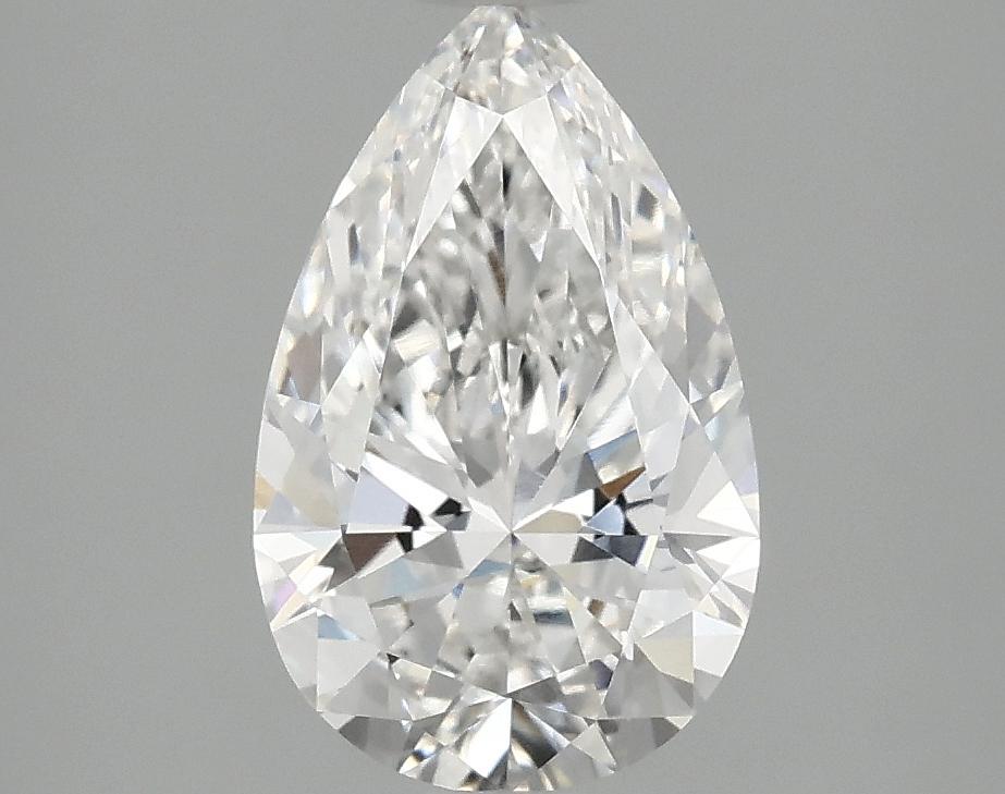 1.9 Carat Pear Shaped Ideal Cut VVS2 IGI Certified Lab Grown Diamond