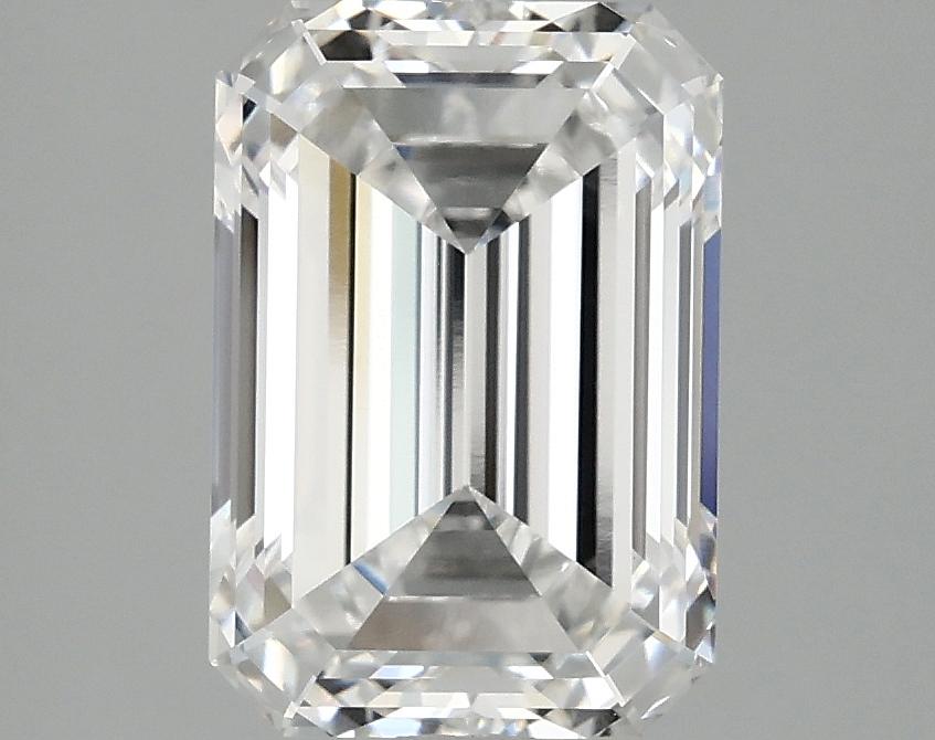 3.05 Carat Emerald Shaped Ideal Cut VVS2 IGI Certified Lab Grown Diamond