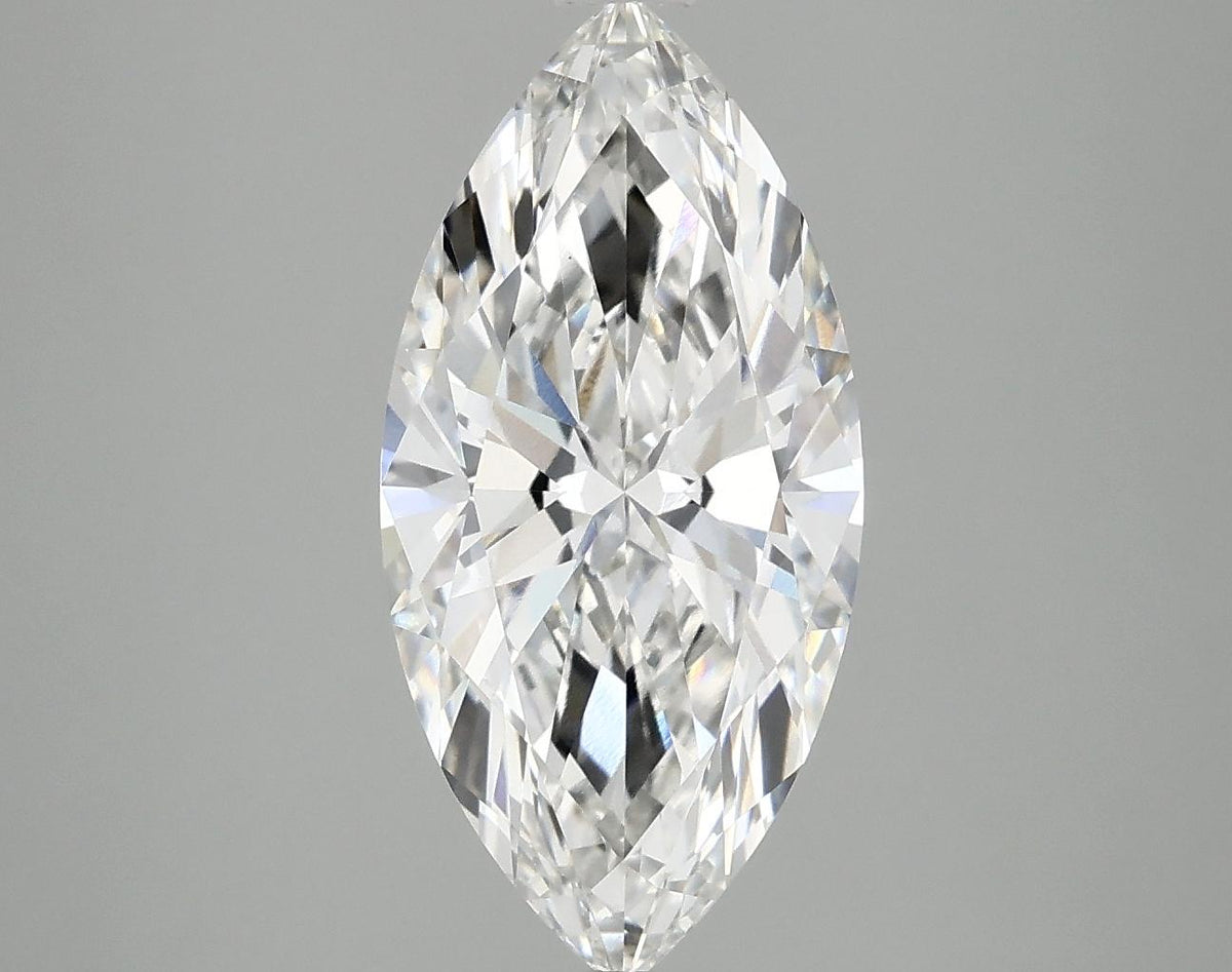 2.97 Carat Marquise Shaped Excellent Cut VS1 IGI Certified Lab Grown Diamond