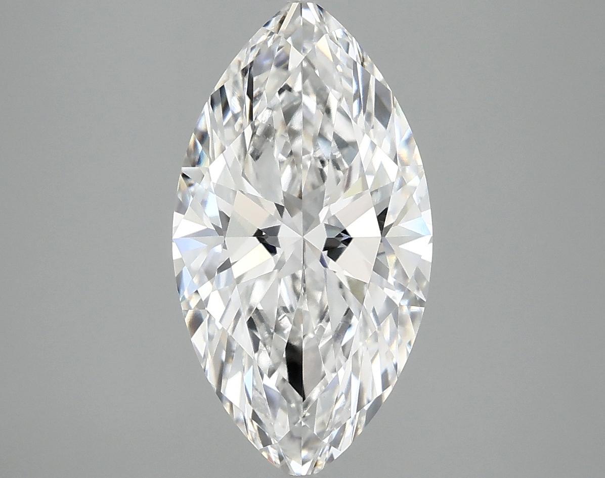 3.01 Carat Marquise Shaped Excellent Cut VVS2 IGI Certified Lab Grown Diamond