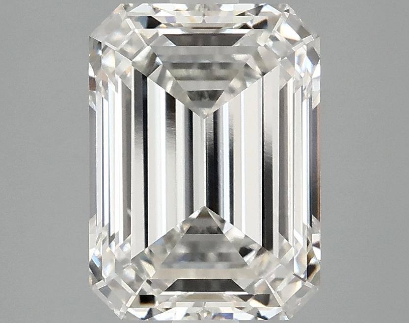 3.07 Carat Emerald Shaped Excellent Cut VVS1 IGI Certified Lab Grown Diamond
