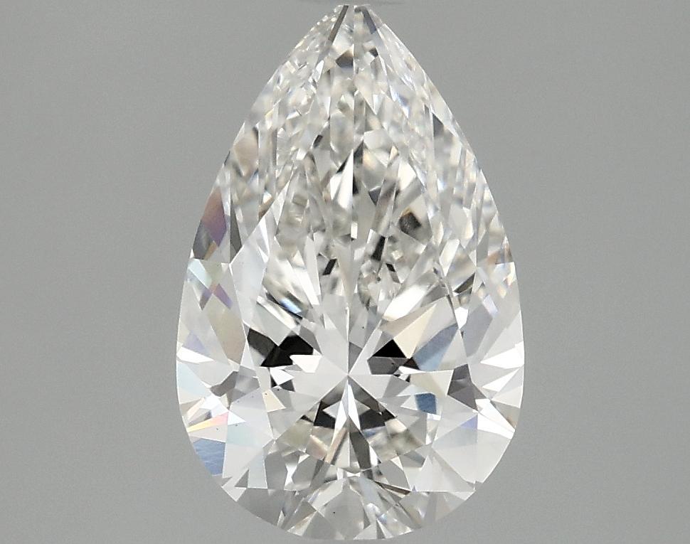 2.01 Carat Pear Shaped Ideal Cut VS2 IGI Certified Lab Grown Diamond