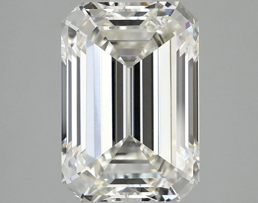 3.05 Carat Emerald Shaped Ideal Cut VS1 IGI Certified Lab Grown Diamond