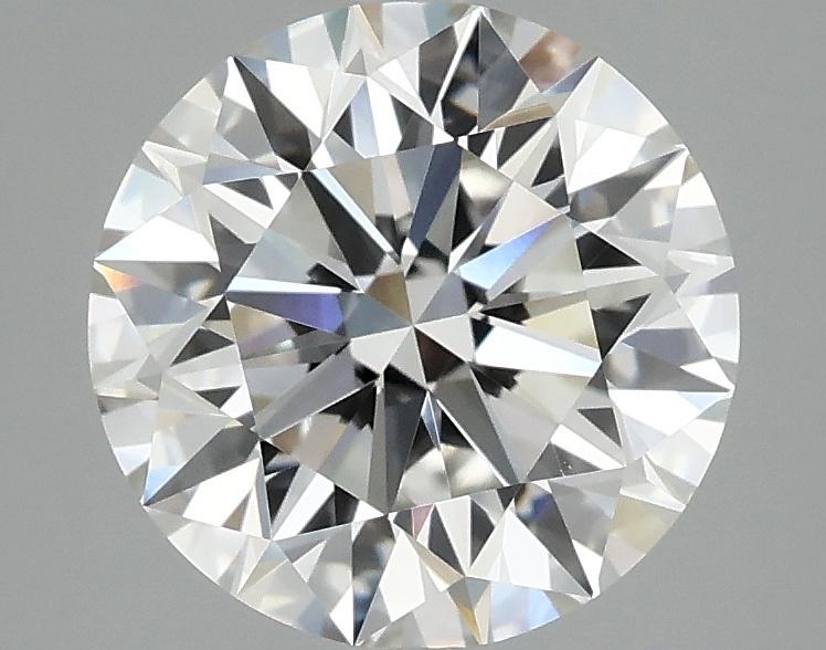 2.59 Carat Round Shaped Excellent Cut VVS2 IGI Certified Lab Grown Diamond