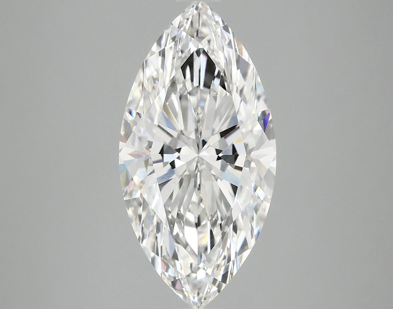 3.08 Carat Marquise Shaped Ideal Cut VS1 IGI Certified Lab Grown Diamond