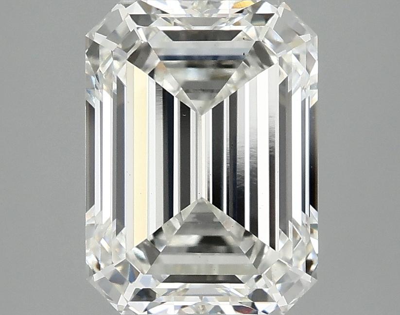 3.01 Carat Emerald Shaped Excellent Cut VS1 IGI Certified Lab Grown Diamond