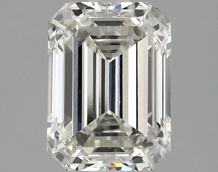 2.09 Carat Emerald Shaped Excellent Cut VVS2 IGI Certified Lab Grown Diamond