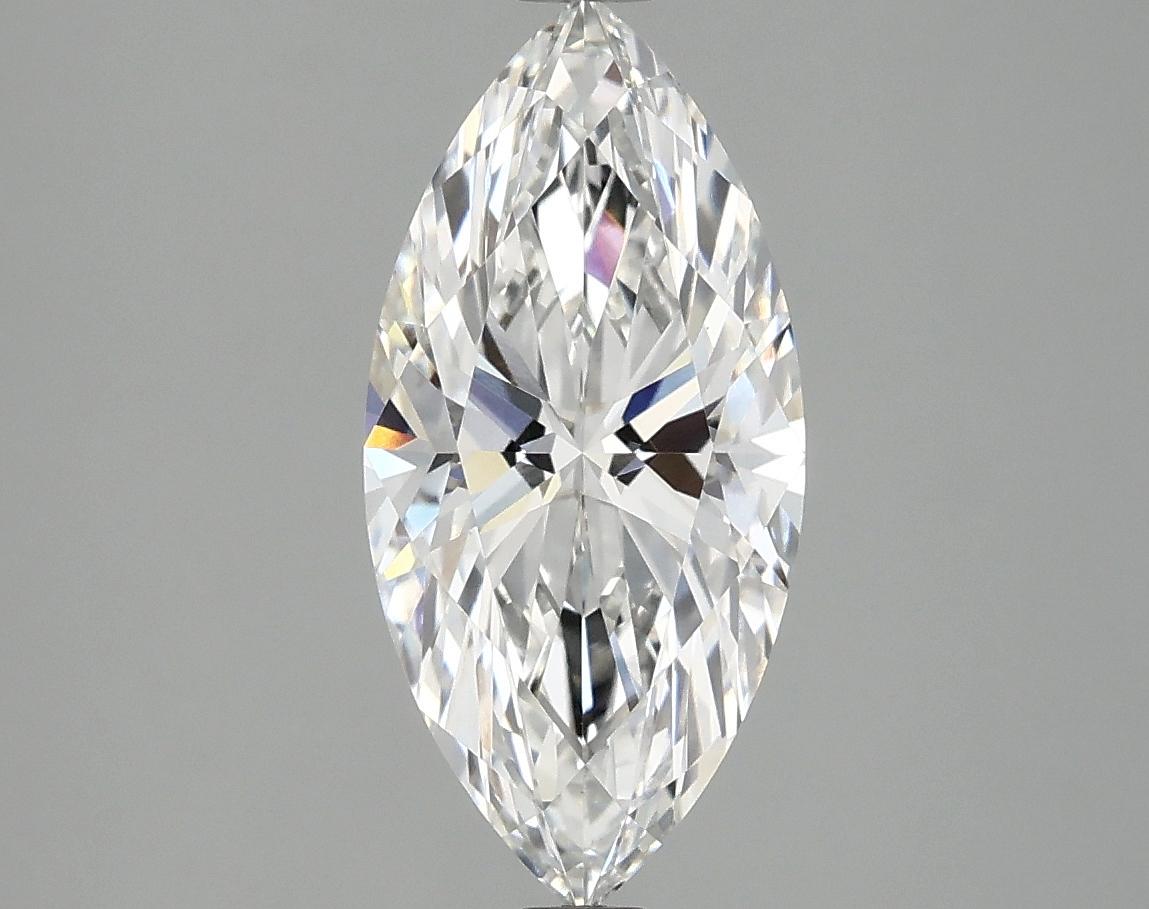 2.08 Carat Marquise Shaped Excellent Cut VVS2 IGI Certified Lab Grown Diamond