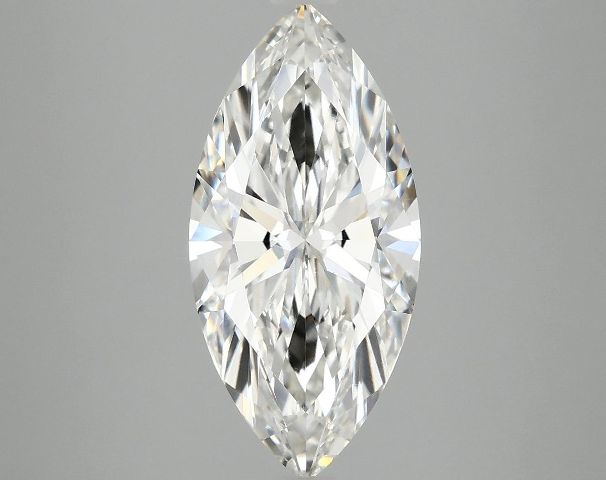 3.02 Carat Marquise Shaped Excellent Cut VVS2 IGI Certified Lab Grown Diamond