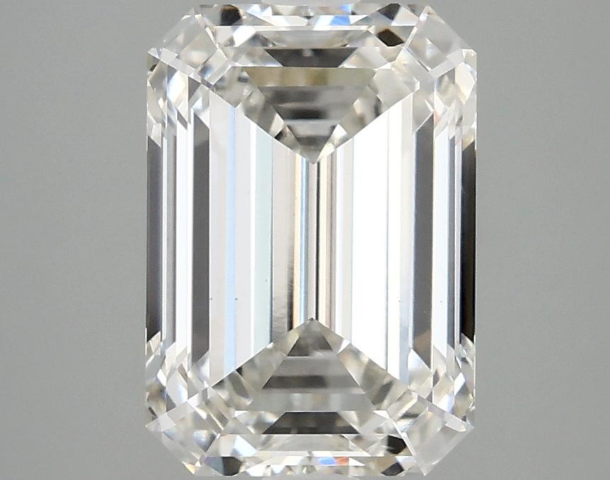 2.98 Carat Emerald Shaped Ideal Cut VS1 IGI Certified Lab Grown Diamond