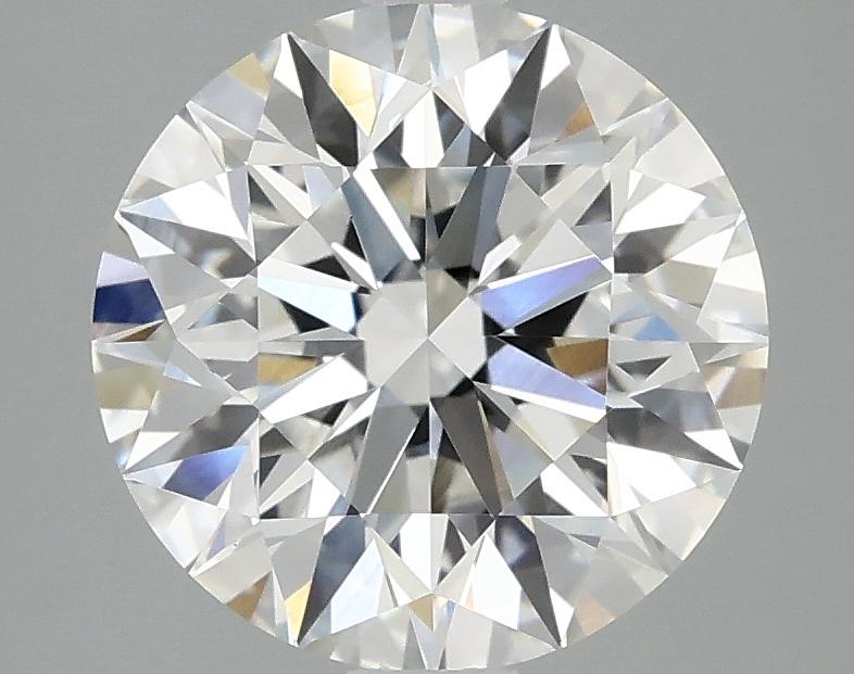 3.04 Carat Round Shaped Excellent Cut VVS2 IGI Certified Lab Grown Diamond